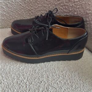 Elegant Black Women's Oxford Shoes